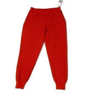 🔥 Issey Miyake Orange Knitted Joggers 🔥